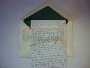 Knowing<br><br>Caleb's Letter of Numbers