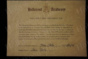 Halloween H20: 20 Years Later<br><br>Hillcrest Permission Slip