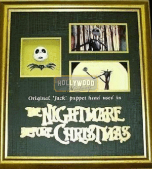 Jack Skellington's Puppet Head