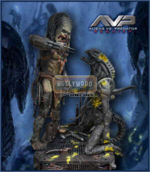 Wolf Predator vs. Alien Display