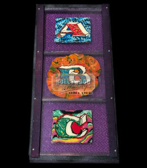 Michael Jackson: Moonwalker<br><br>"ABC" Framed Strata-cut Slices