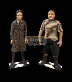 Wednesday and Pugsley Addams Puppets
