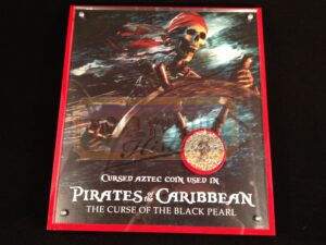 Pirates of the Caribbean: The Curse of the Black Pearl<br><br>Original Cursed Aztec Gold Coin